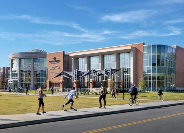 UK university campus offering postgraduate and second master's degree programmes